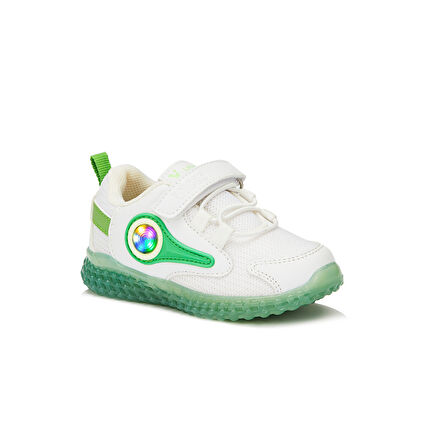 Vicco Yomi Işıklı Unisex Bebek Beyaz Spor Ayakkabı