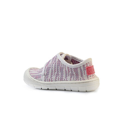 Vicco Toffy Basic Kız Bebek Beyaz/Fuşya Günlük Ayakkabı
