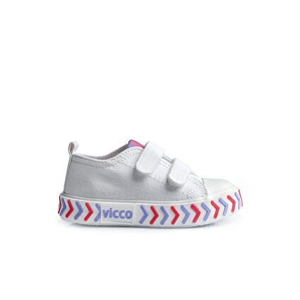 Vicco Timo Basic Kız Bebek Beyaz/Pembe Spor Ayakkabı
