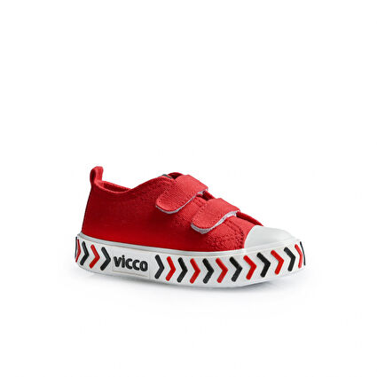 Vicco Timo Basic Unisex Okul Öncesi Kırmızı Spor Ayakkabı