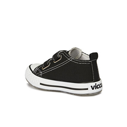 Vicco Pino Işıklı Unisex Okul Öncesi Siyah/Beyaz Spor Ayakkabı