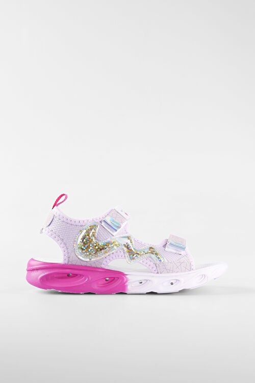 Vicco Legendy Işıklı Kız Çocuk Lila Sandalet 332.F25Y.179-16 | Vicco