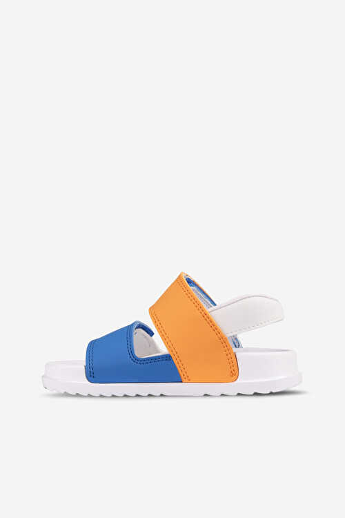 Vicco Krixi Hafif Erkek Bebek Beyaz/Saks Mavi Sandalet