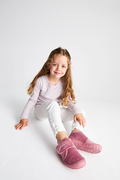 Vicco Color Rahat Kalıp Kız Okul Öncesi Pembe Panduf 959.P19K.446-06 | Vicco