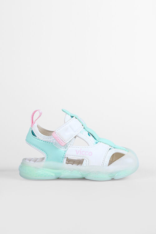 Vicco Live Işıklı Kız Bebek Beyaz Sandalet 332.B25Y.217-11 | Vicco