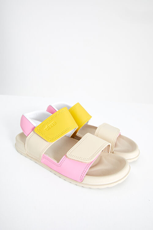 Vicco Krixi Hafif Kız Okul Öncesi Bej Sandalet 321.P23Y.252-15 | Vicco