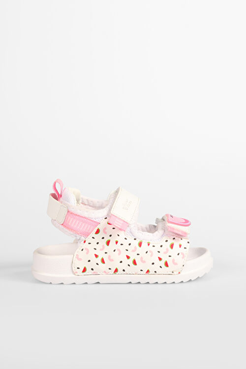 Vicco İnkagi Hafif Kız Bebek Beyaz Sandalet 332.B25Y.251-11 | Vicco