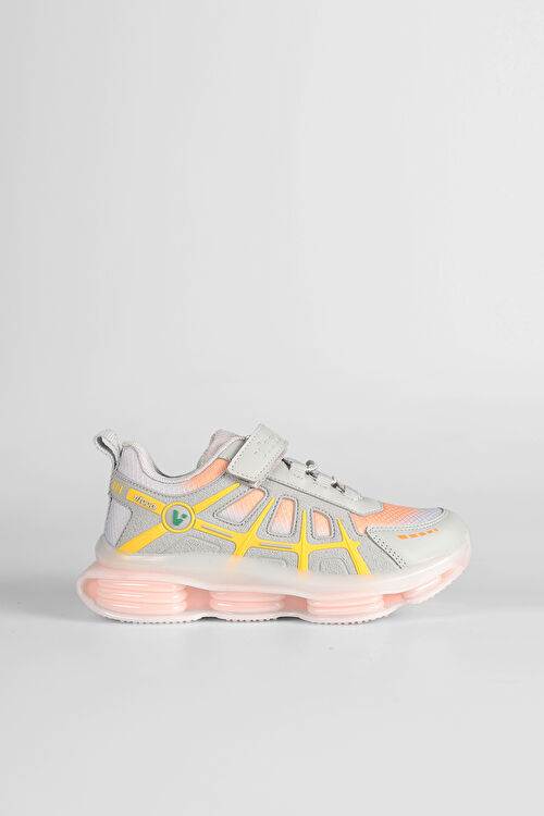 Vicco Kontra Havalı Taban Kız Okul Öncesi Gri Spor Ayakkabı 346.P25K.249-18 | Vicco