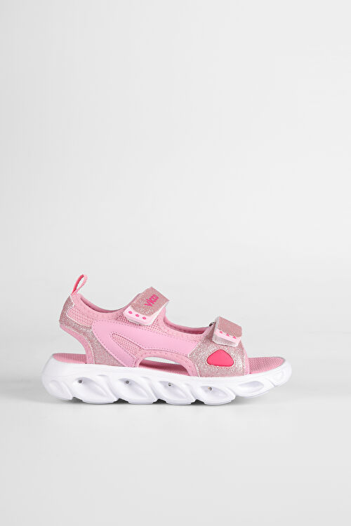 Vicco Roy Işıklı Kız Okul Öncesi Pembe Sandalet 332.P21Y.189-06 | Vicco