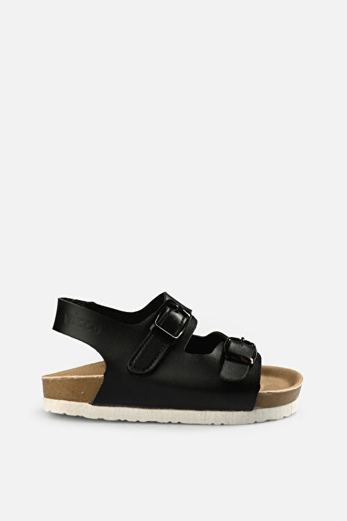 Vicco Last Metalik Kız Bebek Siyah Sandalet 321.B20Y.360-02 | Vicco