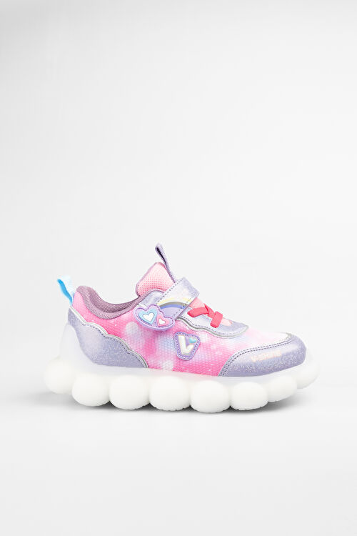 Vicco Balloon Işıklı Kız Okul Öncesi Lila Spor Ayakkabı 346.P25Y.207-16 | Vicco