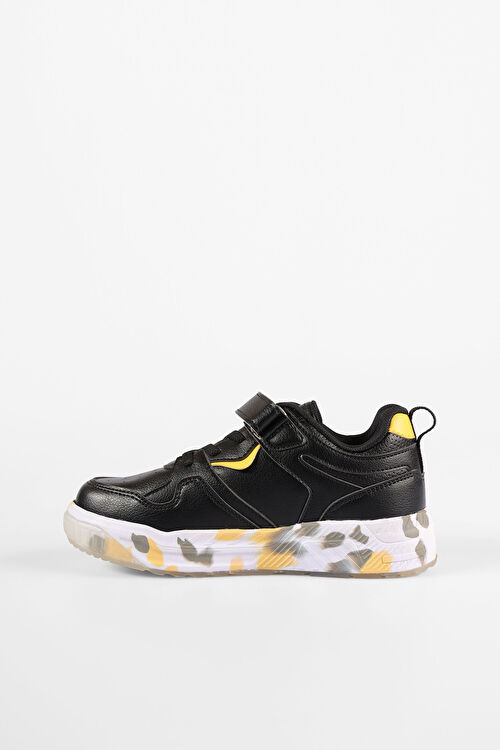 Vicco Monaco Hafif Erkek Okul Öncesi Siyah Sneaker