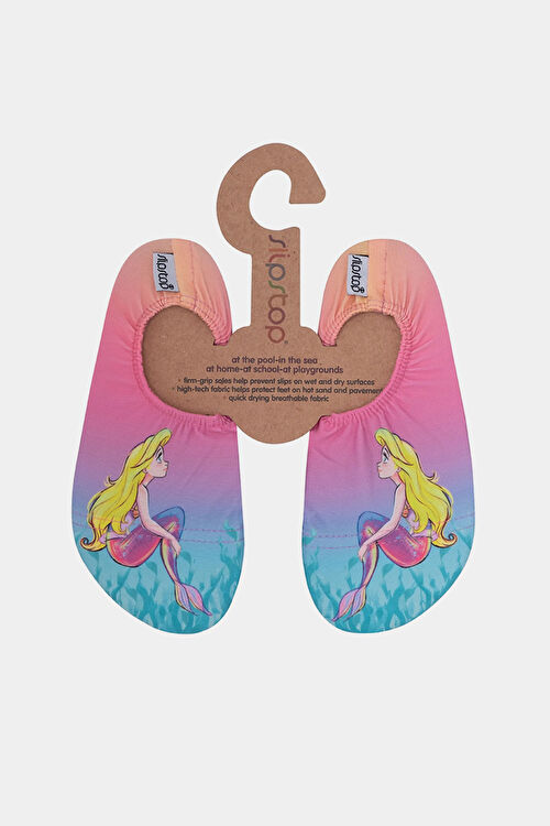 Slipstop Babe Desenli Kız Çocuk Mix Deniz Ayakkabısı SS22110400-80 | Vicco