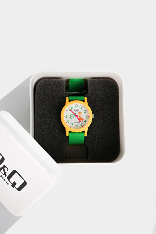 QQ Saat Autumn Analog Aksesuar Yeşil Saat V23A-010VY-13 | Vicco