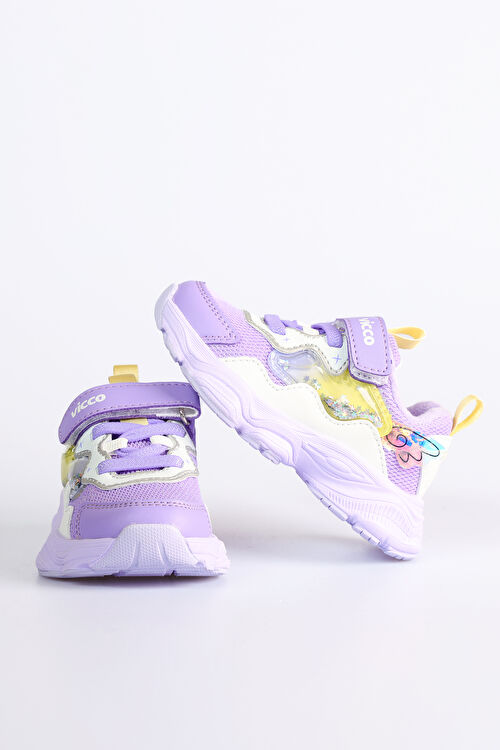 Vicco Kimmy Hafif Kız Okul Öncesi Lila Spor Ayakkabı 346.P24K.309-16 | Vicco