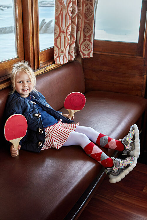 Vicco Sonya Işıklı Kız Bebek Siyah Spor Ayakkabı 946.B25K.438-02 | Vicco