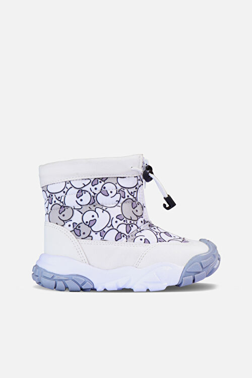 Vicco Melon Kürklü Kız Okul Öncesi Beyaz Bot 943.P23K.359-11 | Vicco