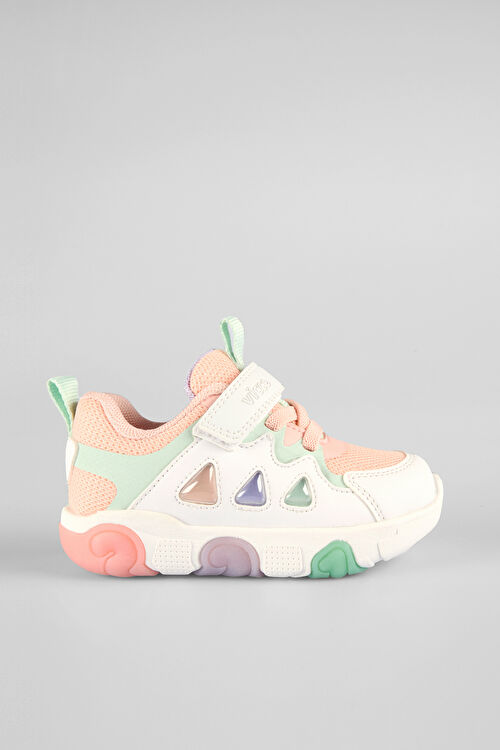 Vicco Phonex Işıklı Kız Okul Öncesi Pudra Spor Ayakkabı 346.P25K.209-114 | Vicco