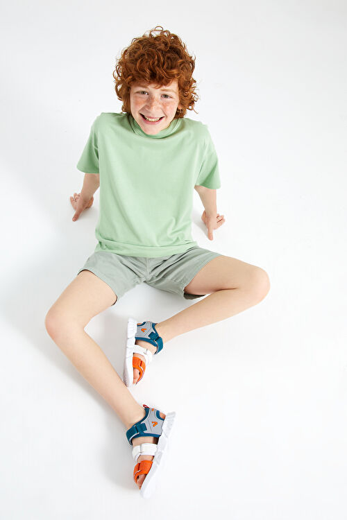 Vicco Gorbi Basic Erkek Çocuk Yeşil Sandalet 332.F21Y.191-13 | Vicco