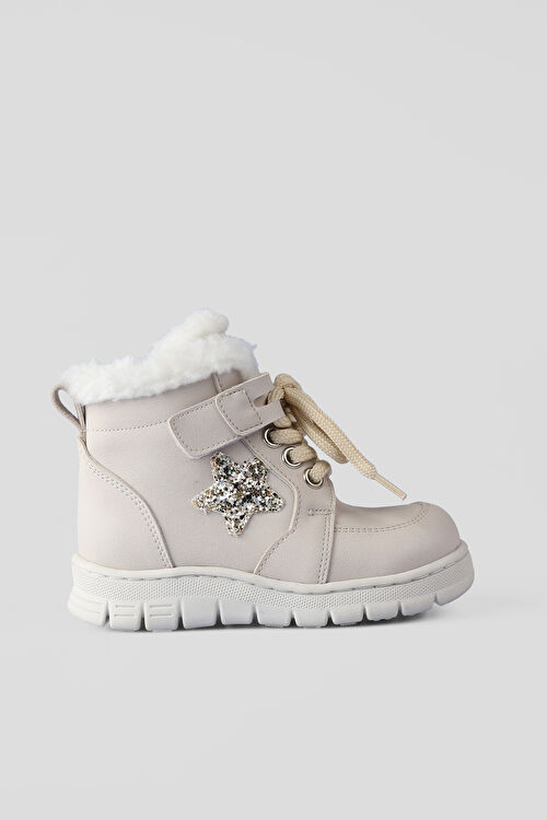 Vicco Punto Kürklü Kız Okul Öncesi Bej Bot 946.P25K.433-15 | Vicco