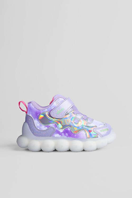 Vicco Sonya Işıklı Kız Bebek Lila Spor Ayakkabı 946.B25K.438-16 | Vicco