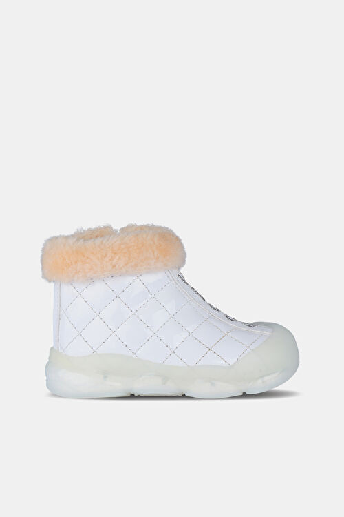 Vicco Poppy II Işıklı Kız Bebek Beyaz Bot 946.B24K.422-11 | Vicco