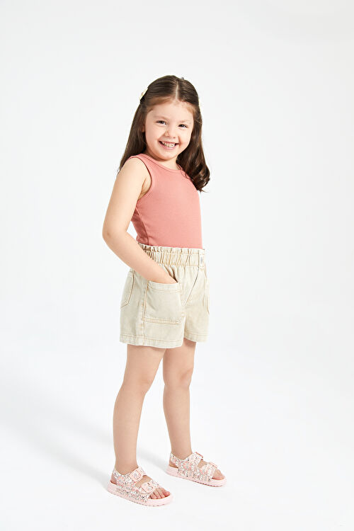 Vicco Miyu II Baskılı Kız Bebek Pudra Sandalet 321.B23Y.254-114 | Vicco