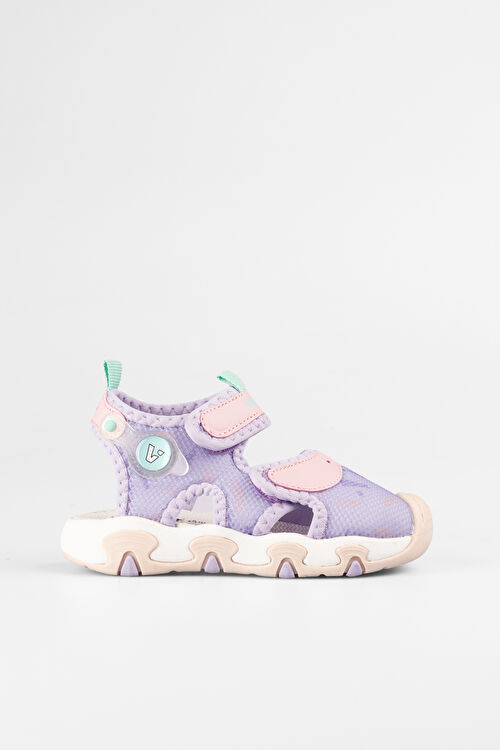 Vicco Cesi Hafif Kız Okul Öncesi Lila Sandalet 321.P24Y.201-16 | Vicco