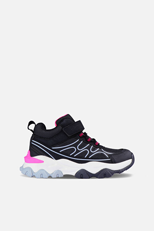 Vicco Solit Hafif Kız Çocuk Siyah/Fuşya Outdoor Bot 869.F23K.369-0207 | Vicco