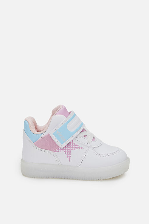 Vicco Magic Işıklı Kız Çocuk Beyaz/Pembe Bot 220.F20K.106-1106 | Vicco