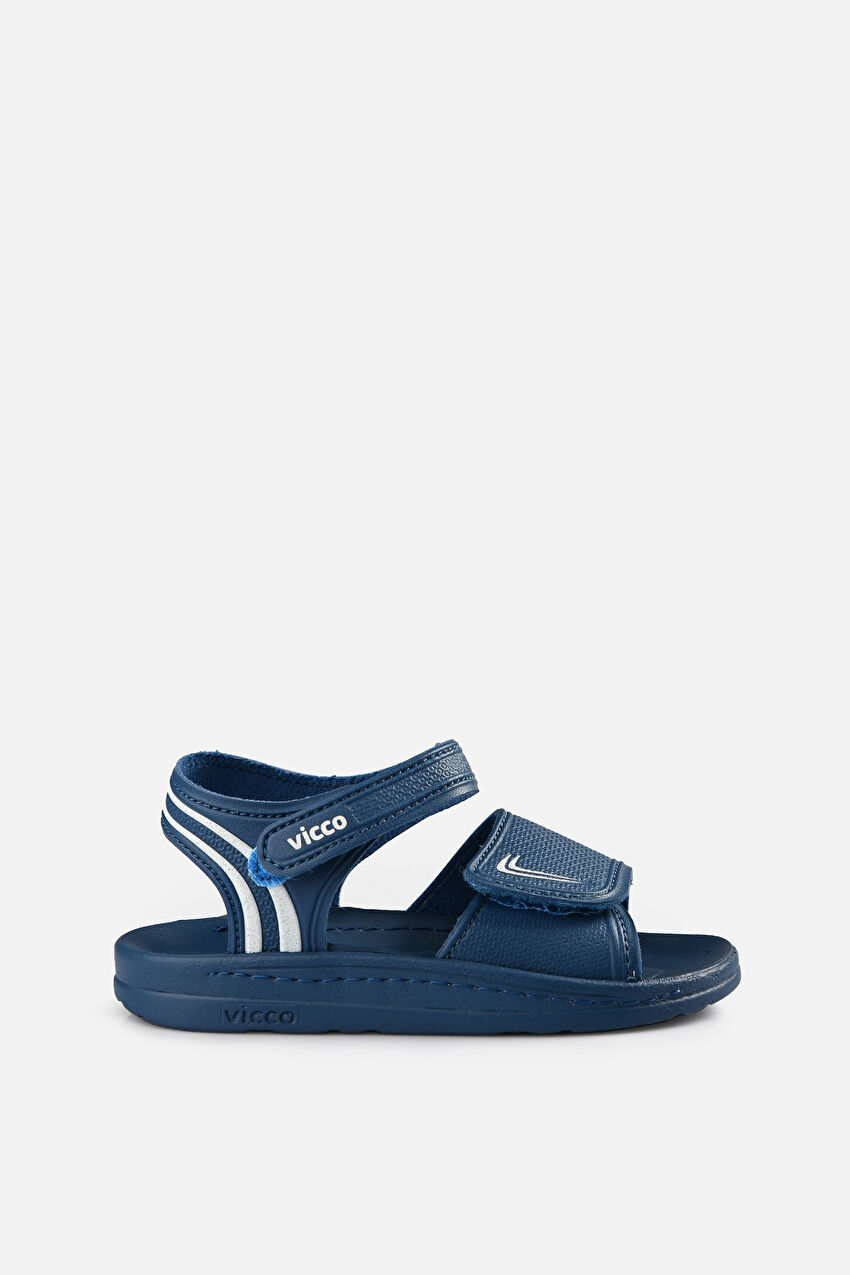 Vicco Dory Basic Erkek Bebek Saks Mavi Sandalet