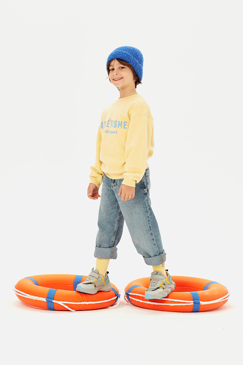 Vicco Space Kürklü Erkek Okul Öncesi Gri Outdoor