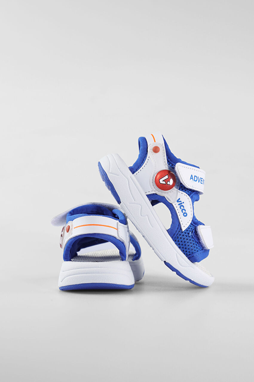 Vicco Mocha Hafif Erkek Bebek Saks Mavi Sandalet