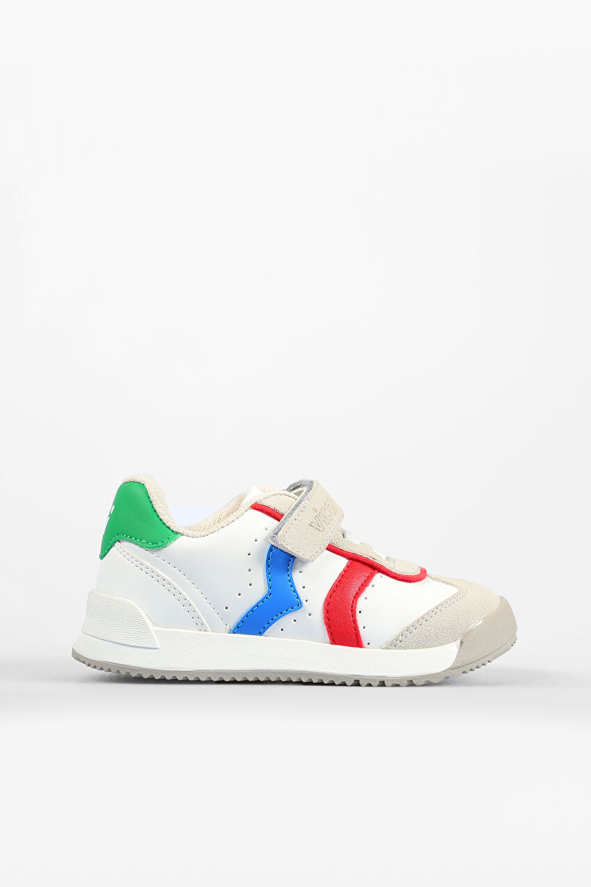 Vicco Kiev Basic Unisex Okul Öncesi Beyaz Sneaker
