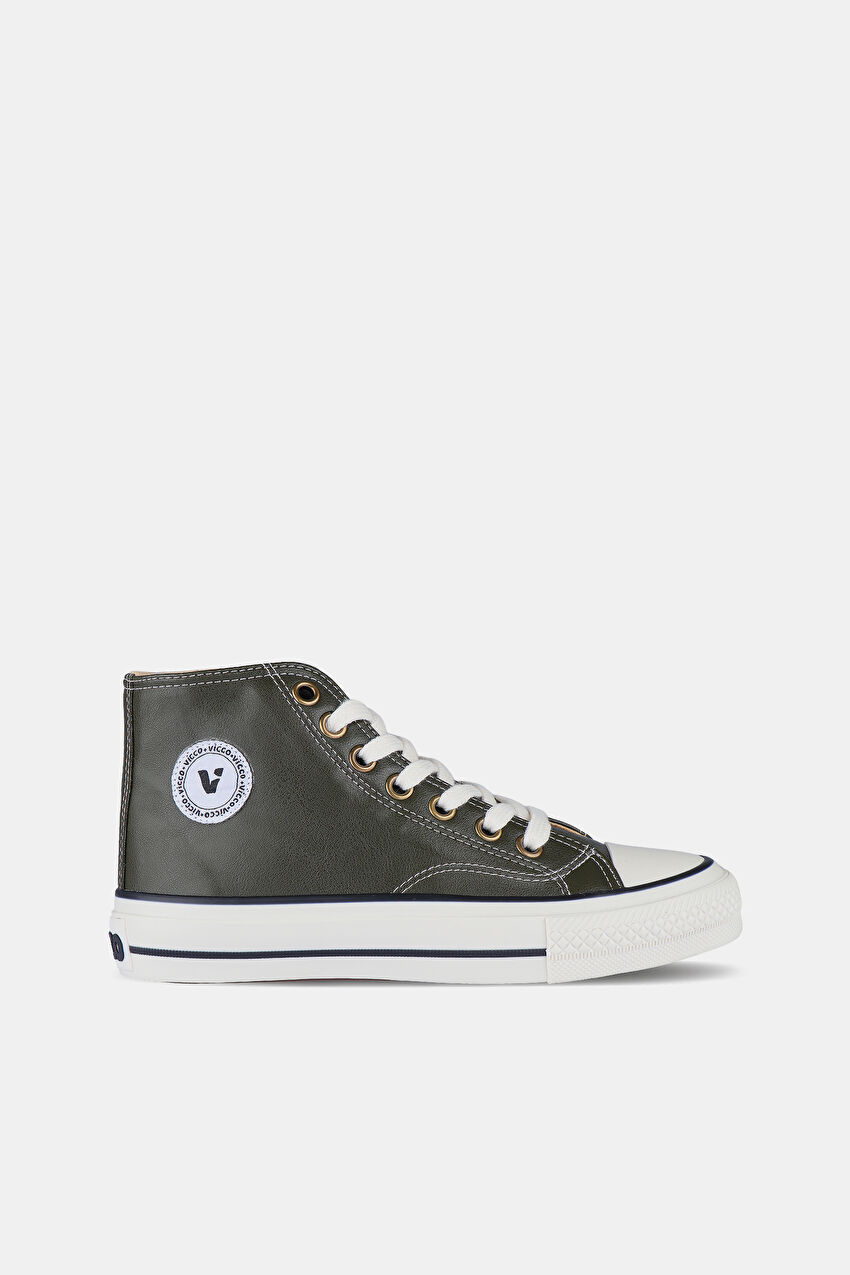 Vicco Monno Basic Unisex Genç Haki Sneaker
