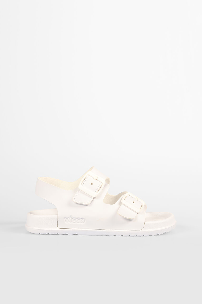 Vicco Miyu Hafif Unisex Bebek Beyaz Sandalet