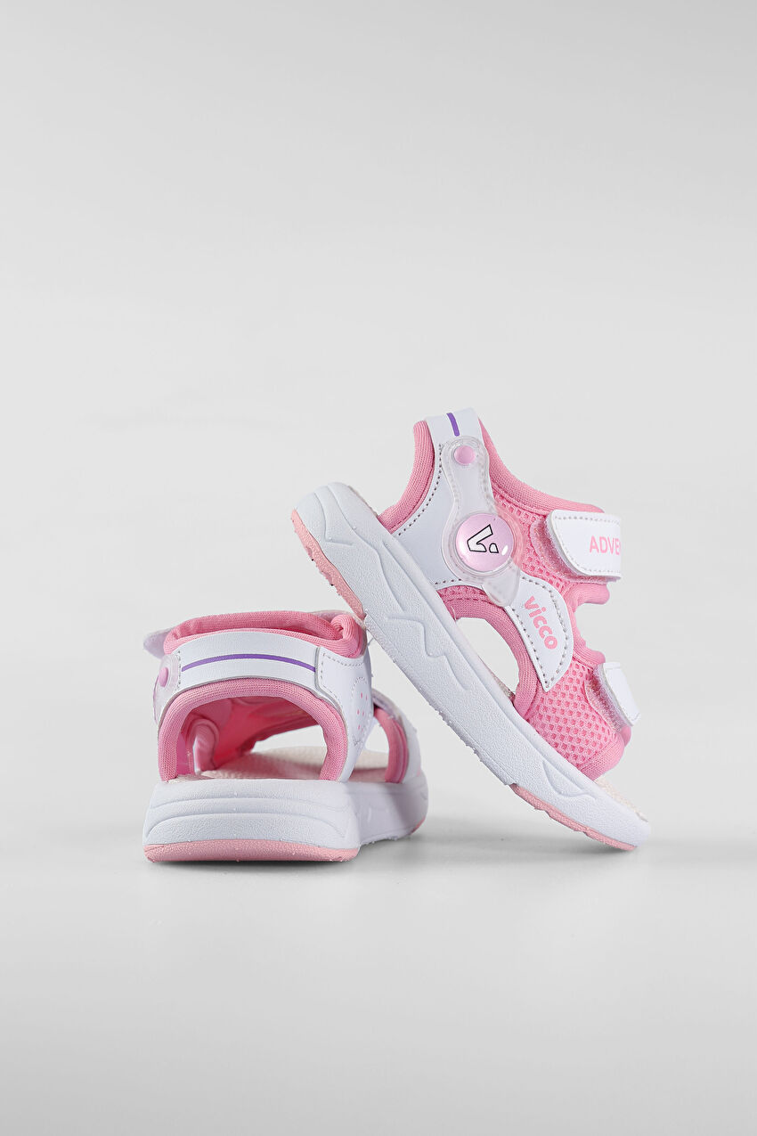 Vicco Mocha Hafif Kız İlk Adım Pembe Sandalet
