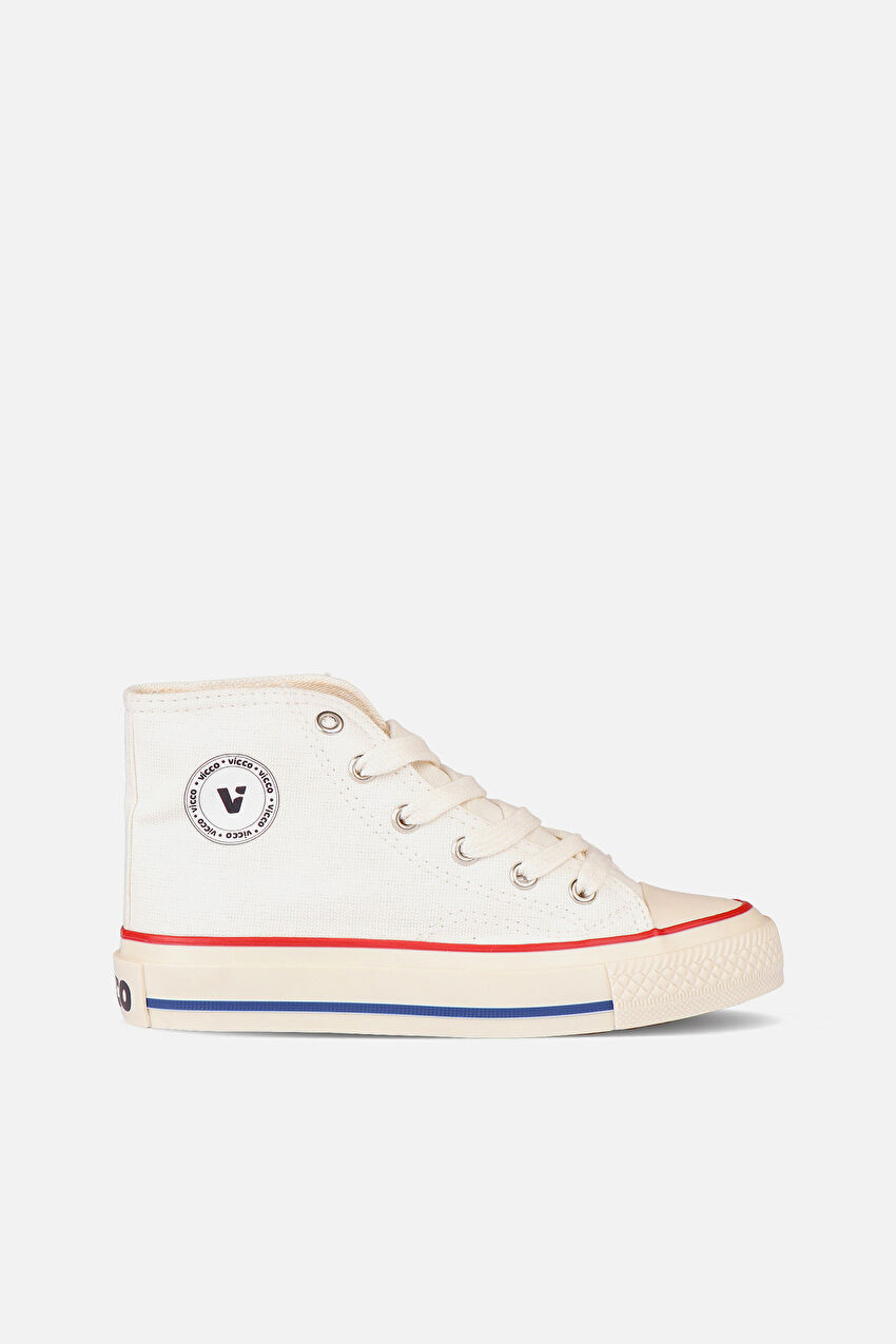 Vicco Star Basic Unisex Genç Beyaz Sneaker