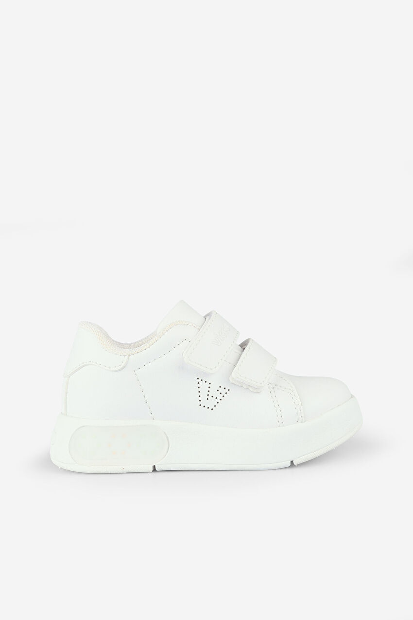 Vicco Oyo II Işıklı Unisex Bebek Beyaz Sneaker