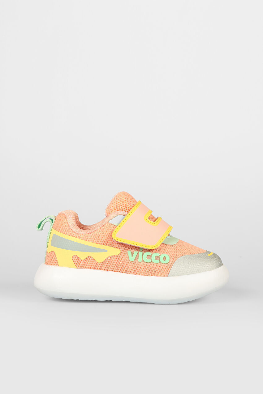 Vicco Melodic Işıklı Kız Okul Öncesi Pudra Sneaker