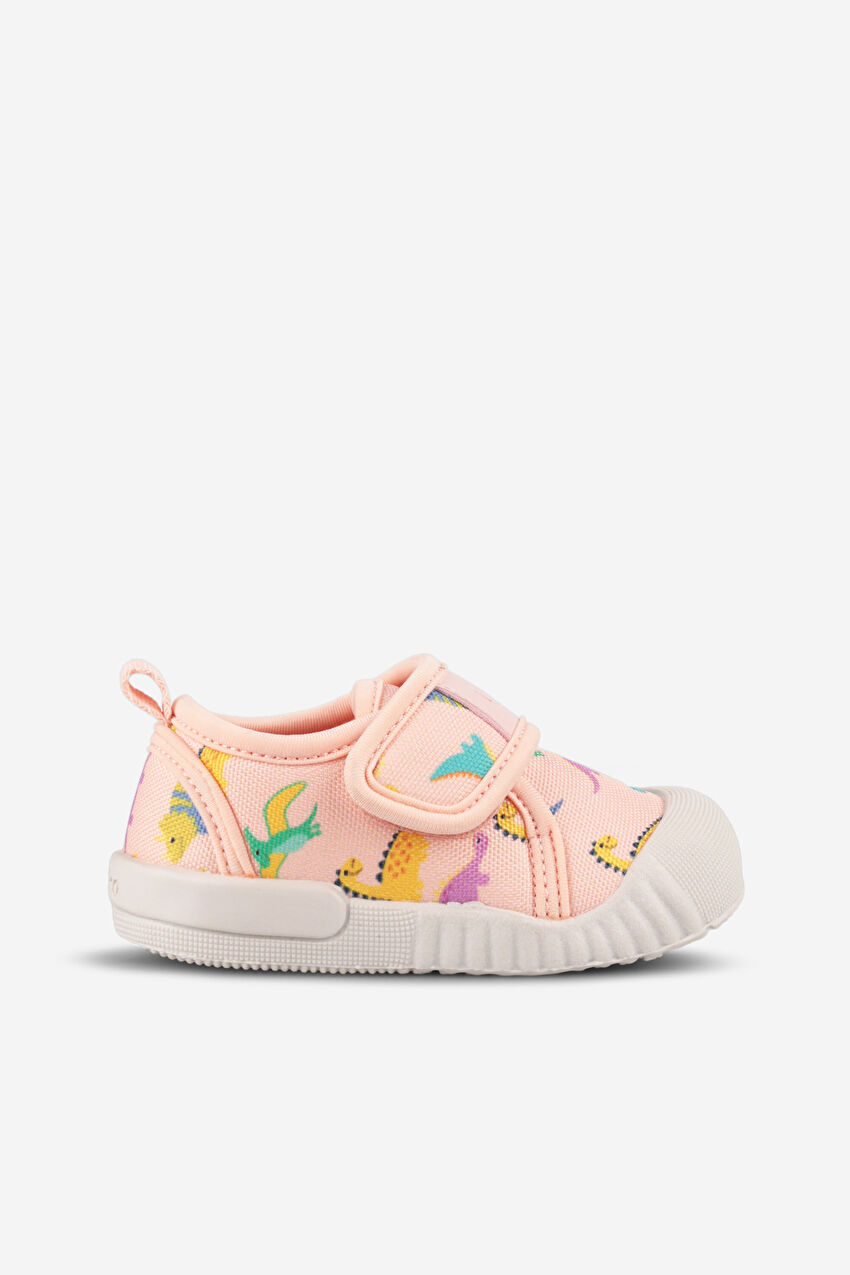 Vicco Rent II Desenli Kız İlk Adım Pudra Günlük Ayakkabı