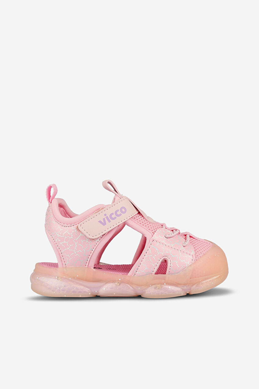 Vicco Monrovia Işıklı Kız İlk Adım Pembe Sandalet