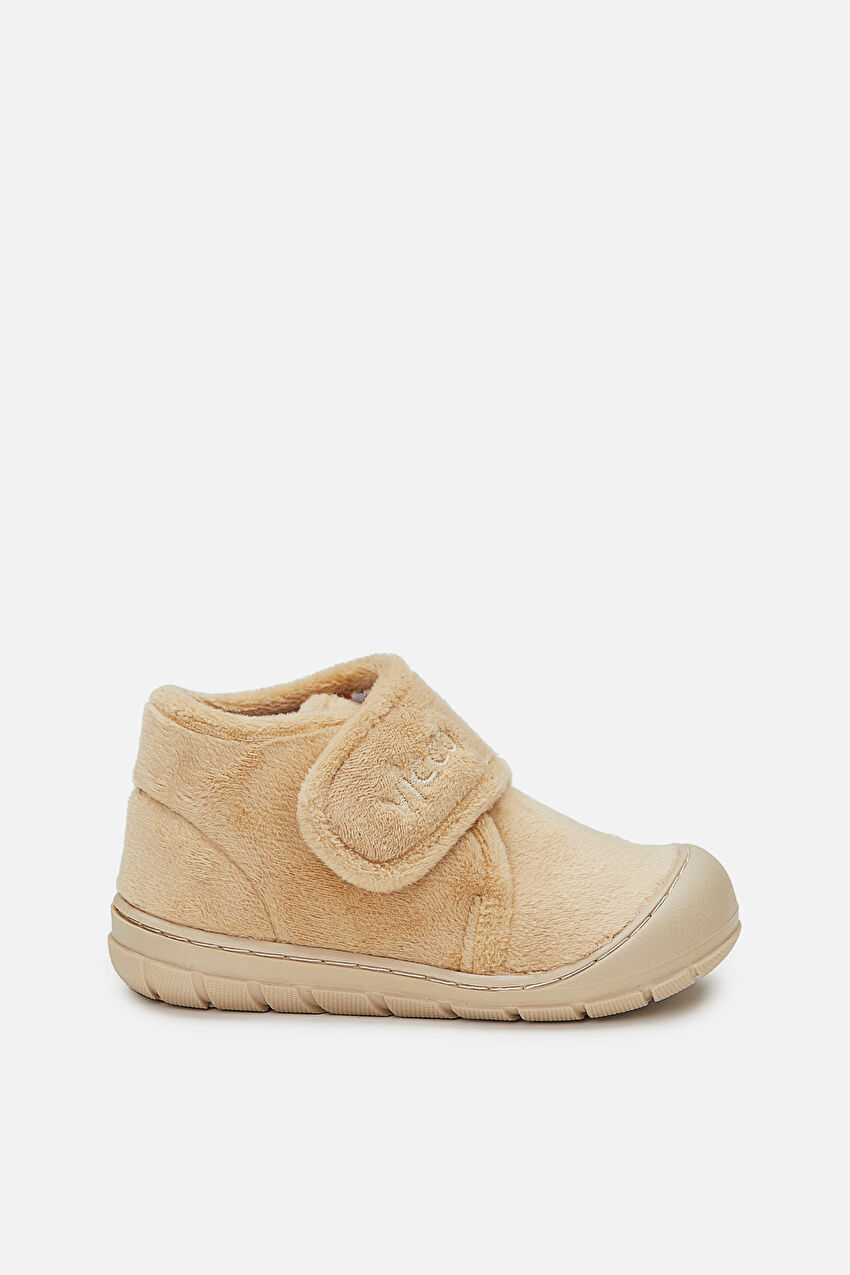 Vicco Color Rahat Kalıp Unisex Bebek Bej Panduf