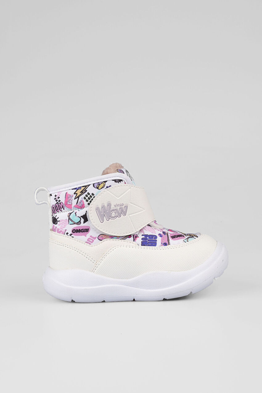 Vicco Santo Hafif Kız Okul Öncesi Beyaz Bot