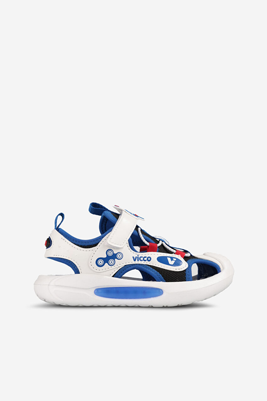 Vicco Rocket Işıklı Erkek Okul Öncesi Saks Mavi Sandalet