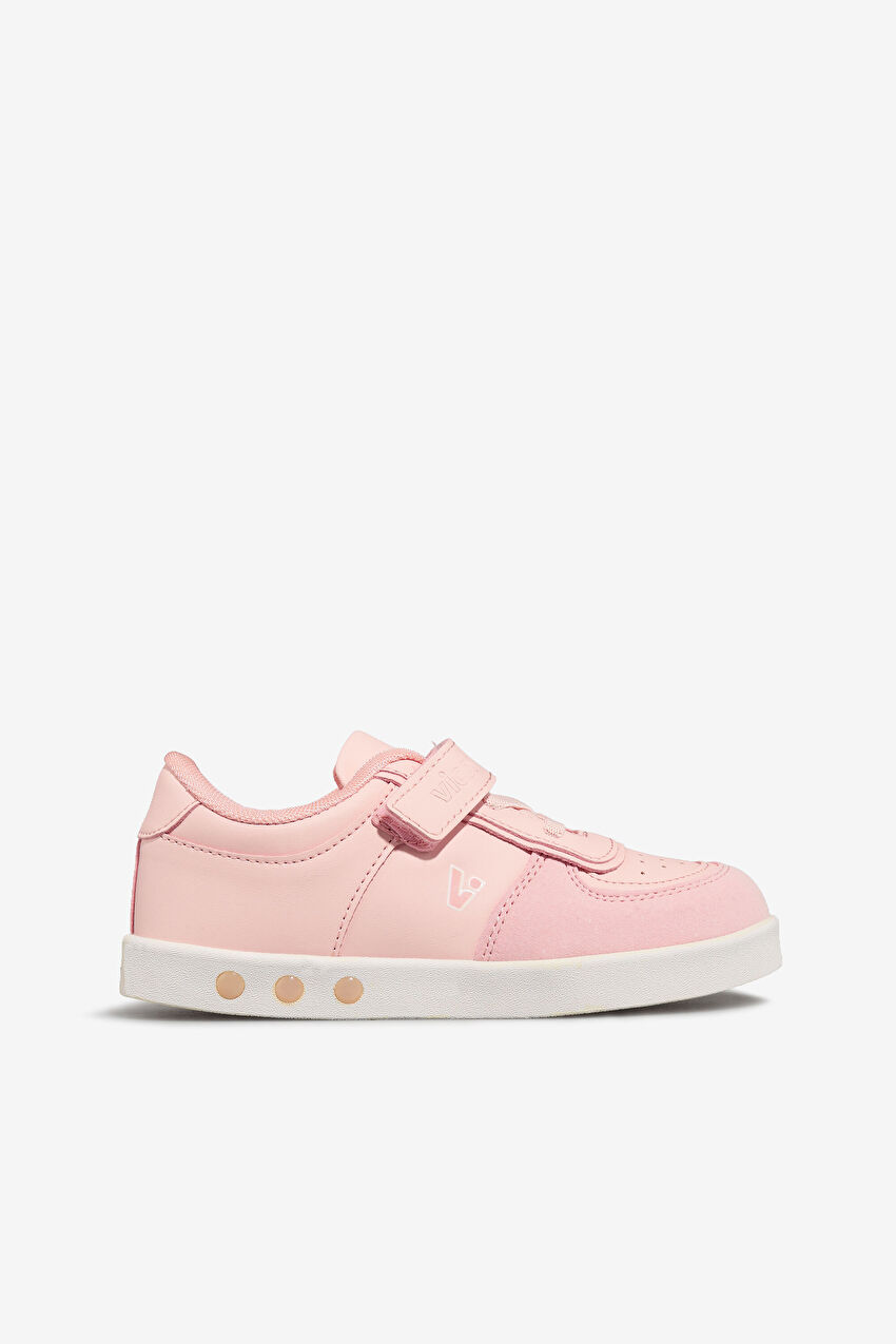 Vicco Sam Işıklı Kız Okul Öncesi Pudra/Pudra Sneaker