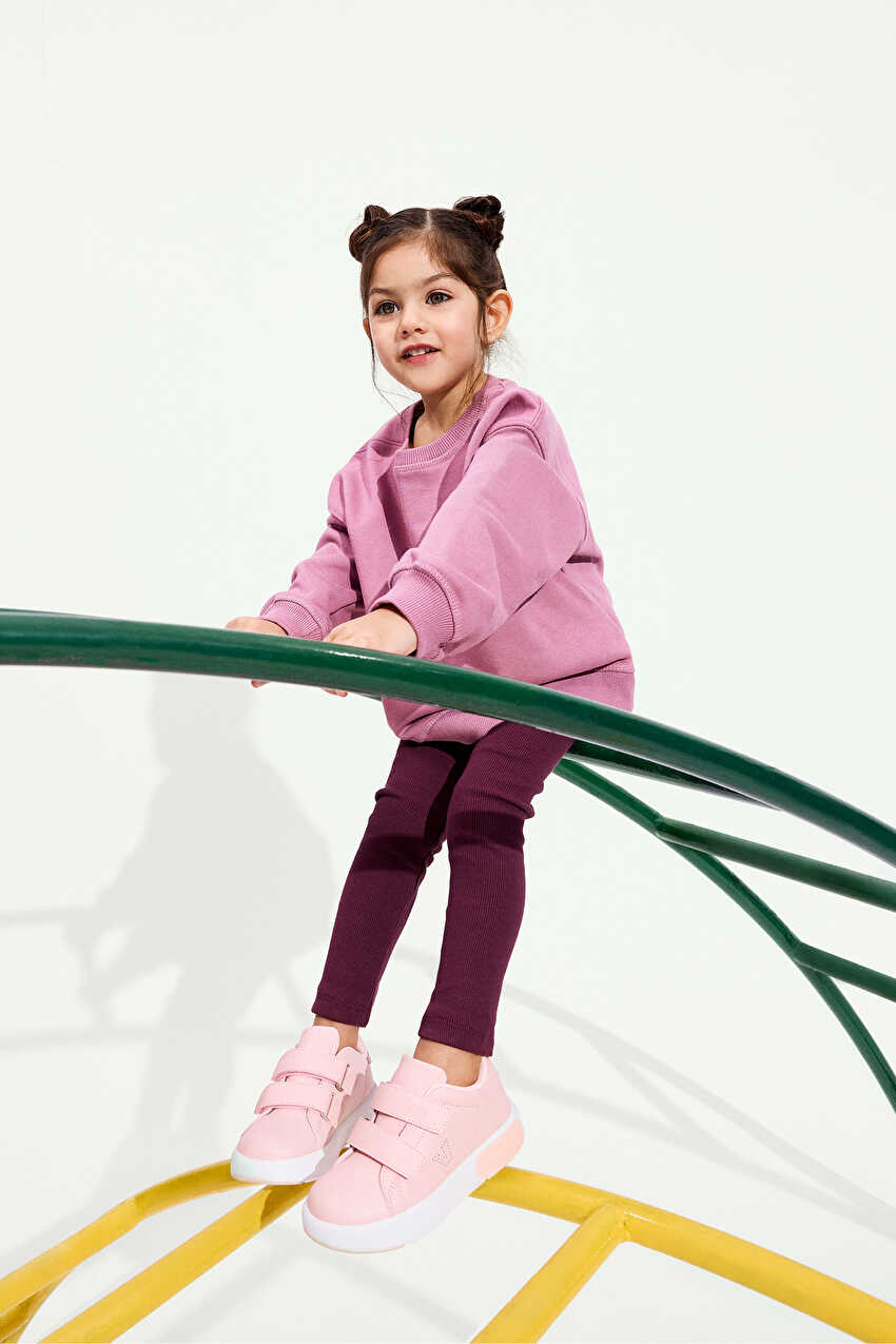 Vicco Oyo II Işıklı Kız Bebek Pudra Sneaker