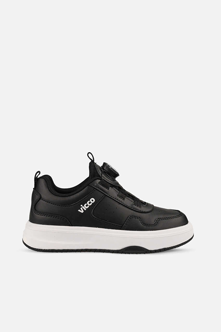 Vicco Sano Basic Erkek Okul Öncesi Siyah Sneaker