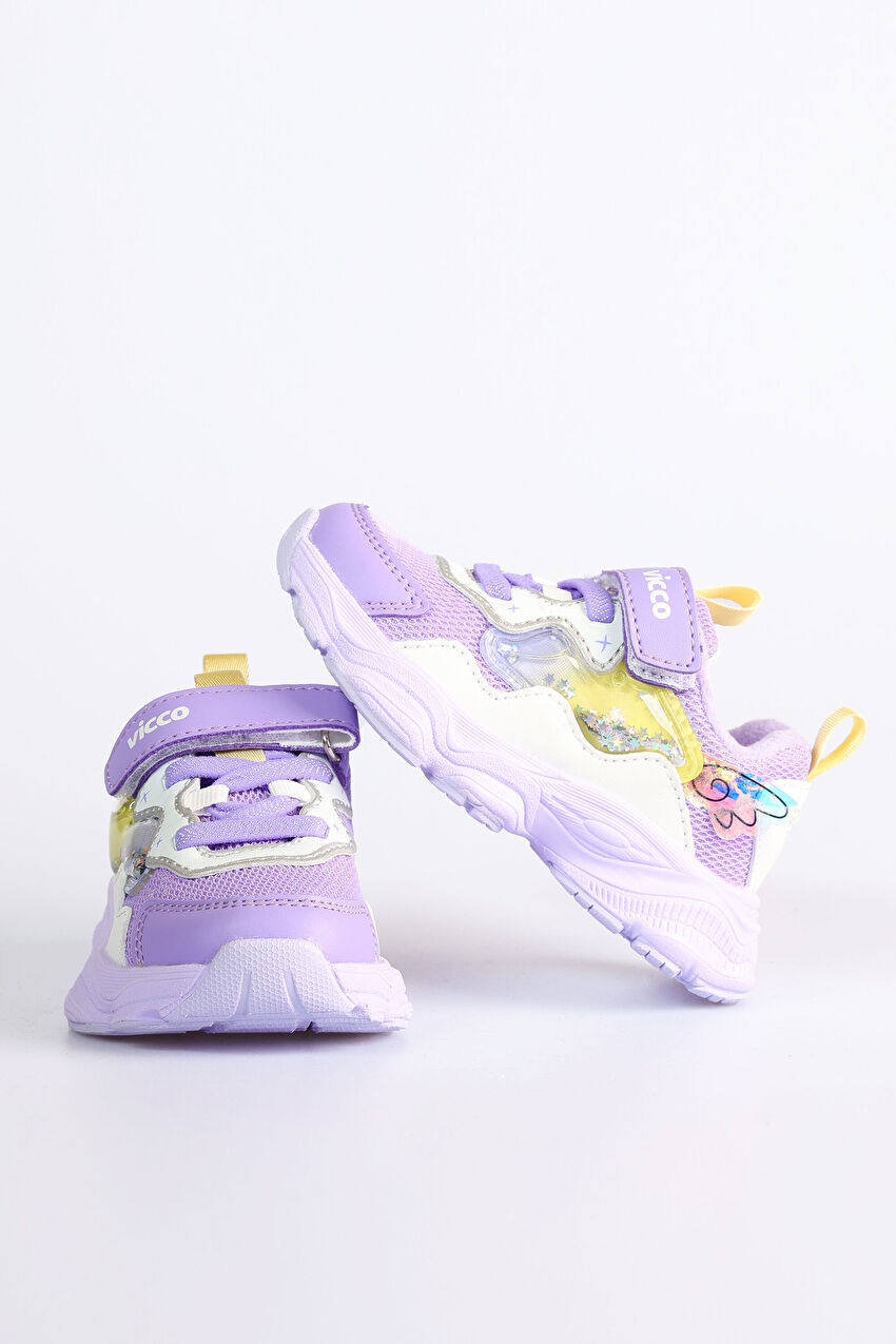 Vicco Kimmy Hafif Kız Okul Öncesi Lila Spor Ayakkabı
