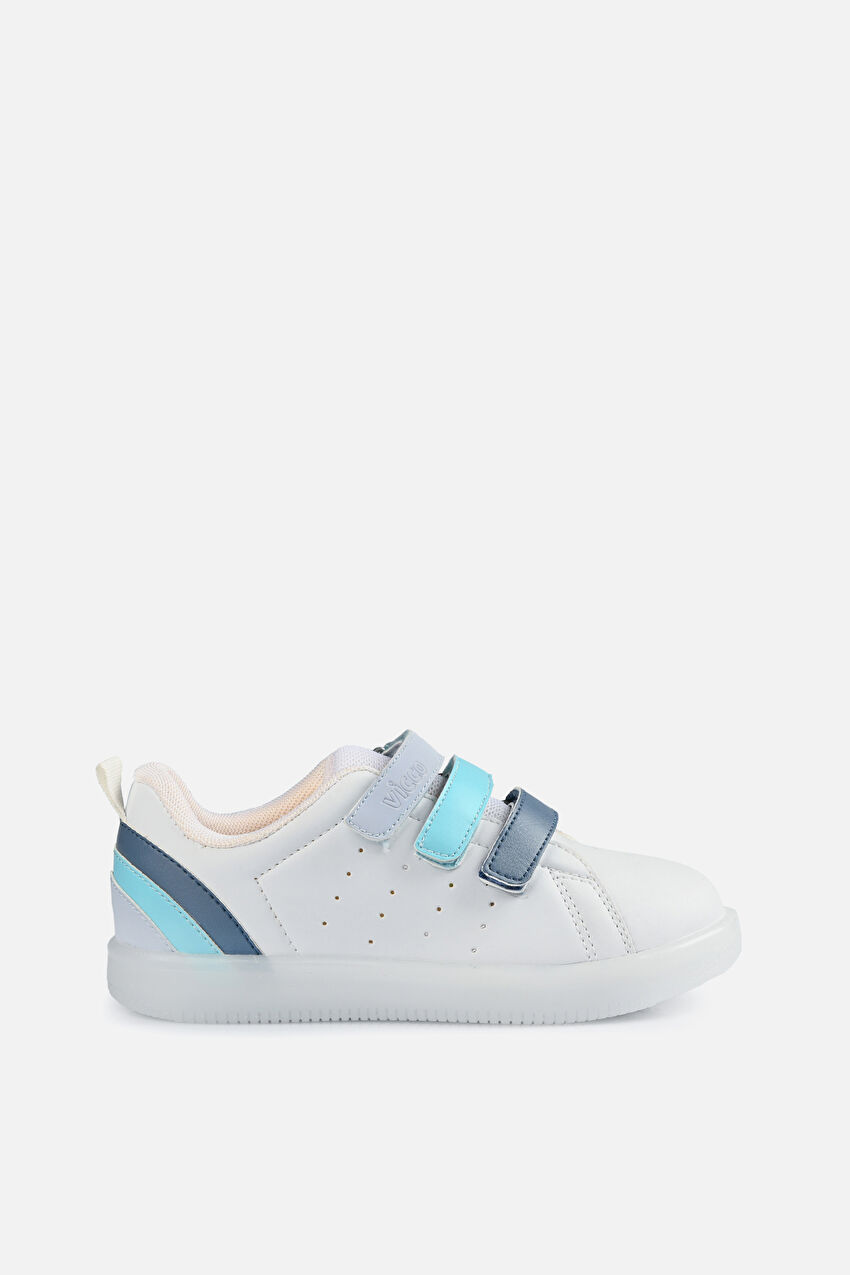 Vicco Sun Işıklı Erkek Çocuk Beyaz/Mavi Sneaker
